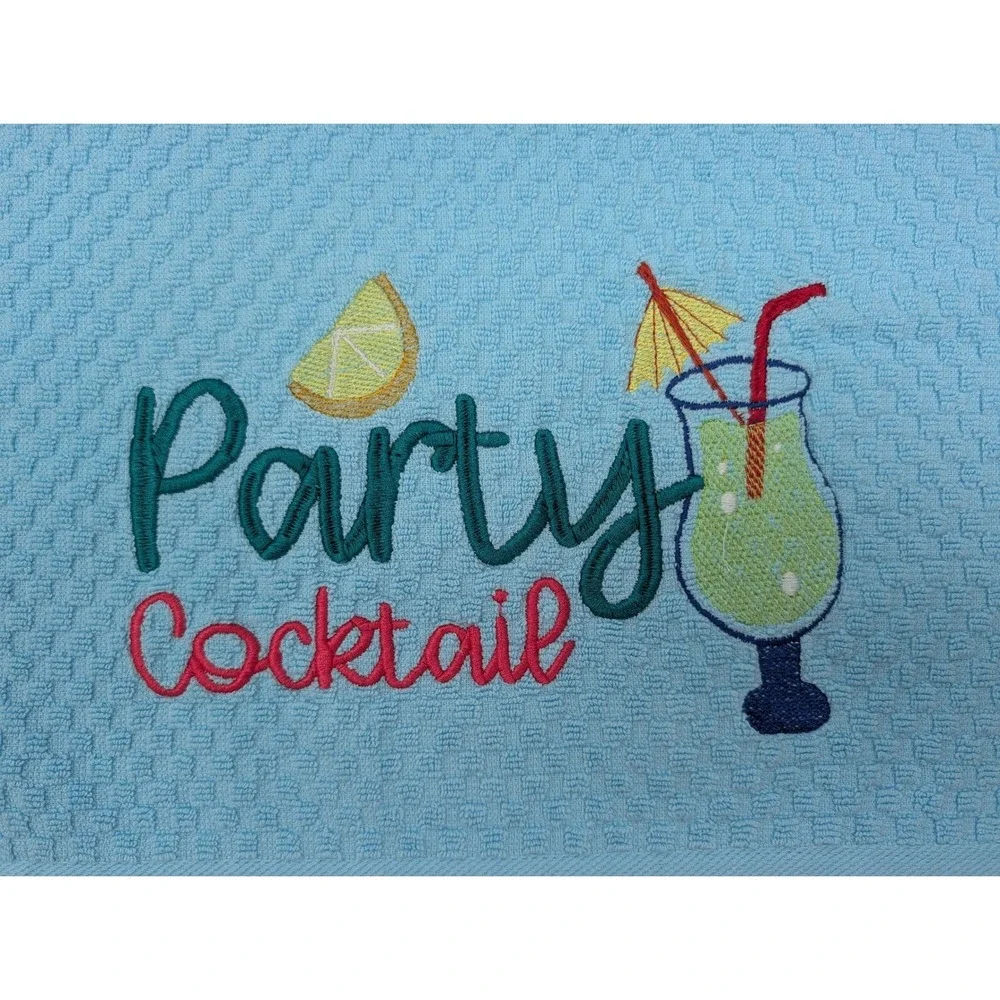 Party Cocktail Kitchen Bath Tea Bar Hand Towel Great Gift Idea!